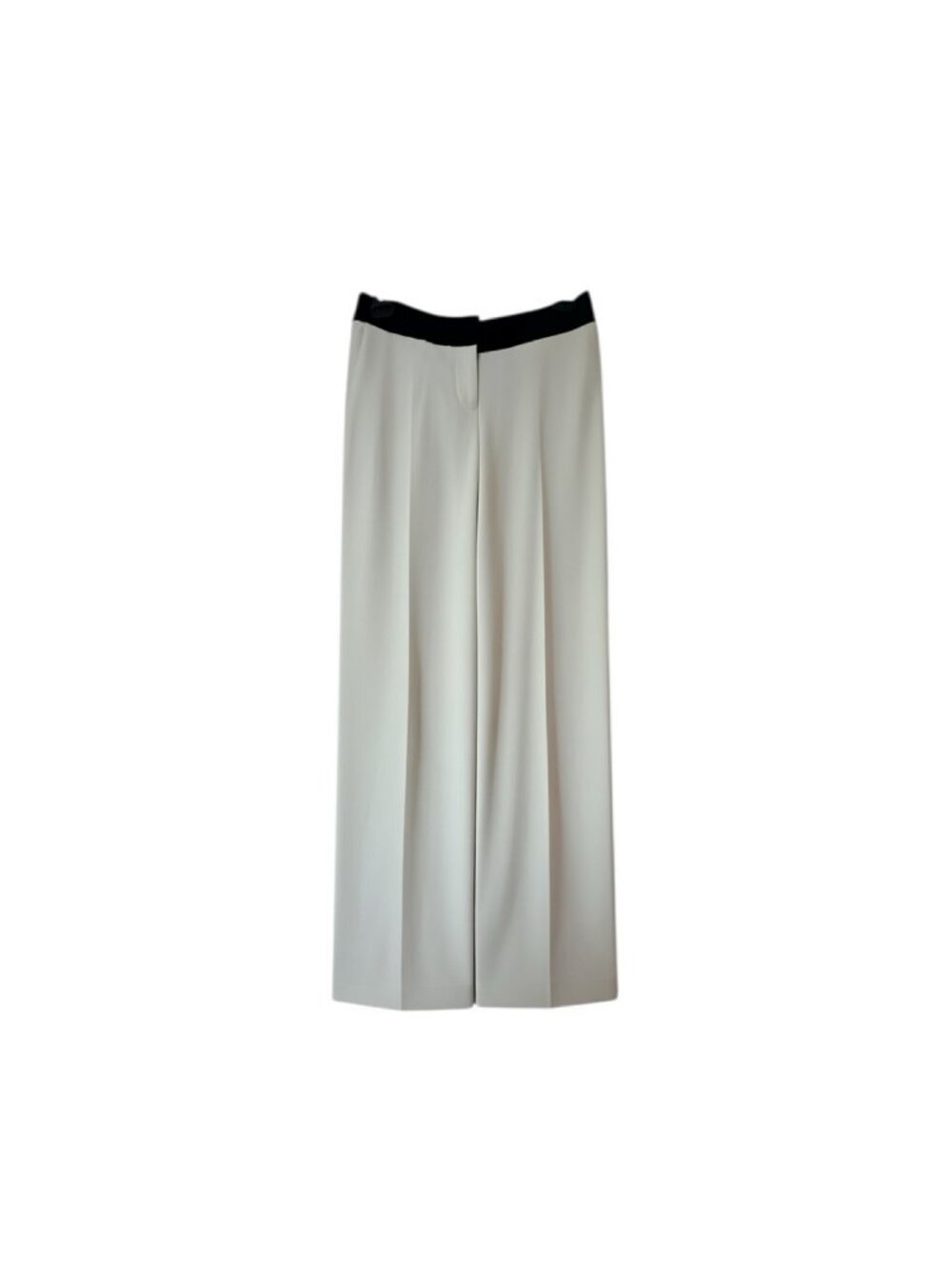 Express White Wide Leg Trousers Size 2R